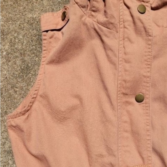 Pink Utility Vested Jacket - Picture 4 of 5